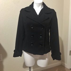 Black Pea Coat